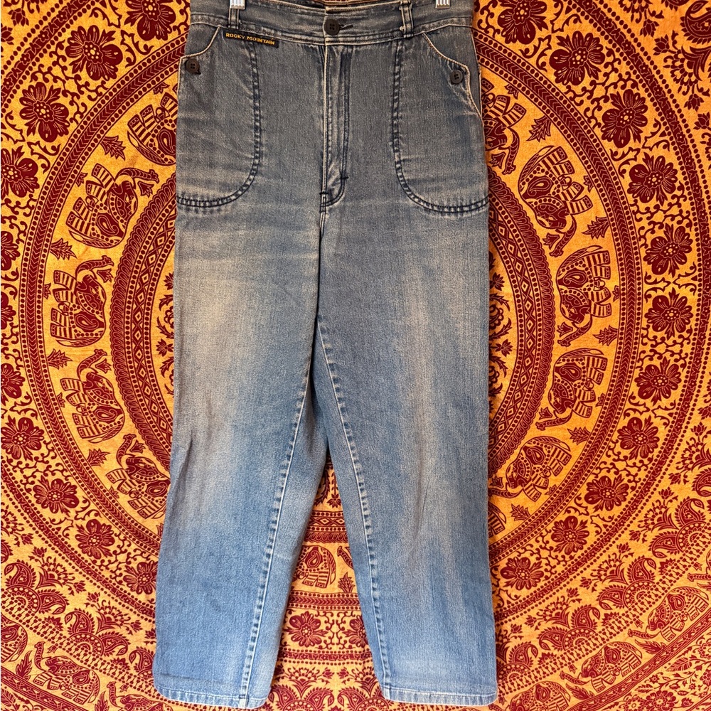 High Rise Women's Blue Jeans